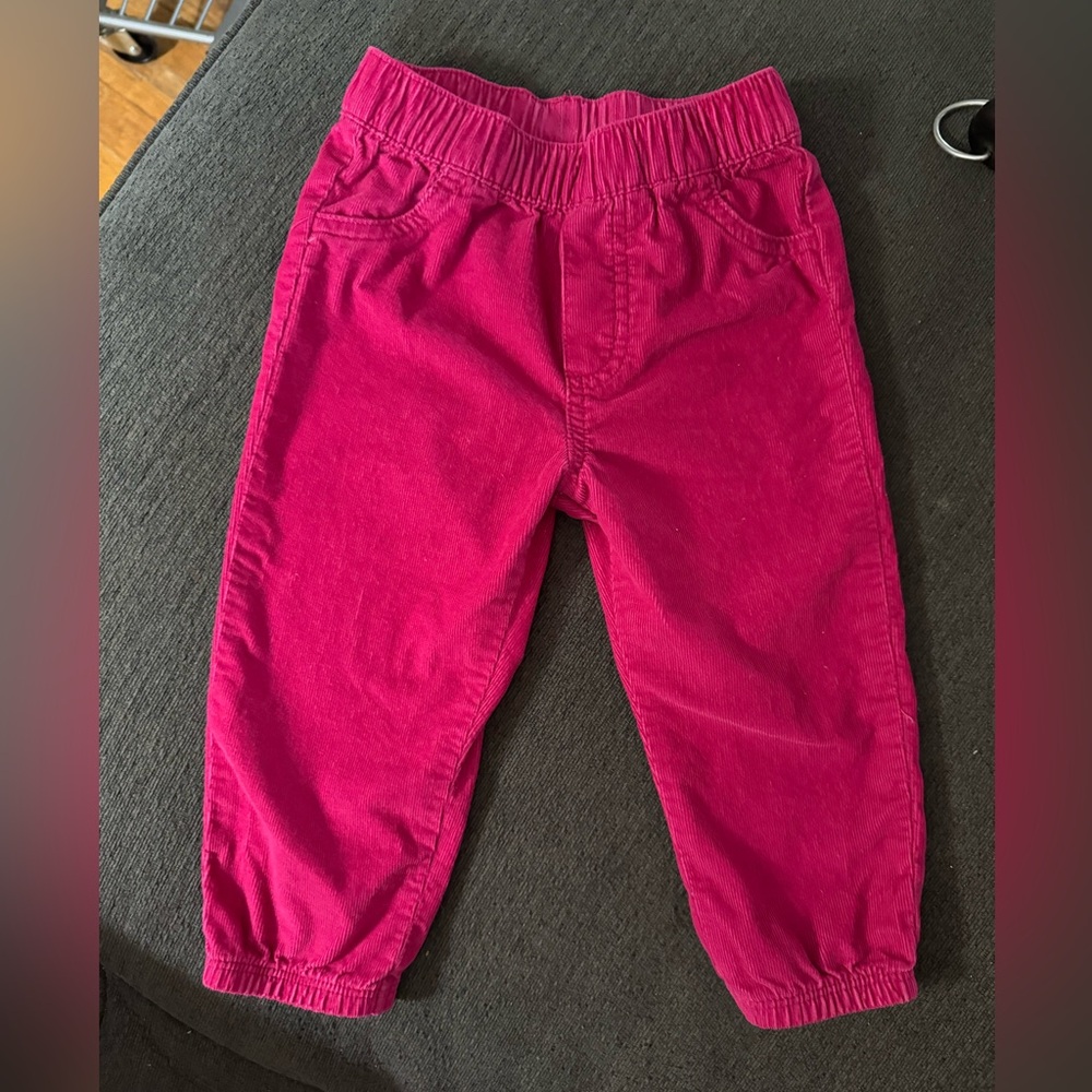 Carter's Fuchsia Elastic Waist Pants